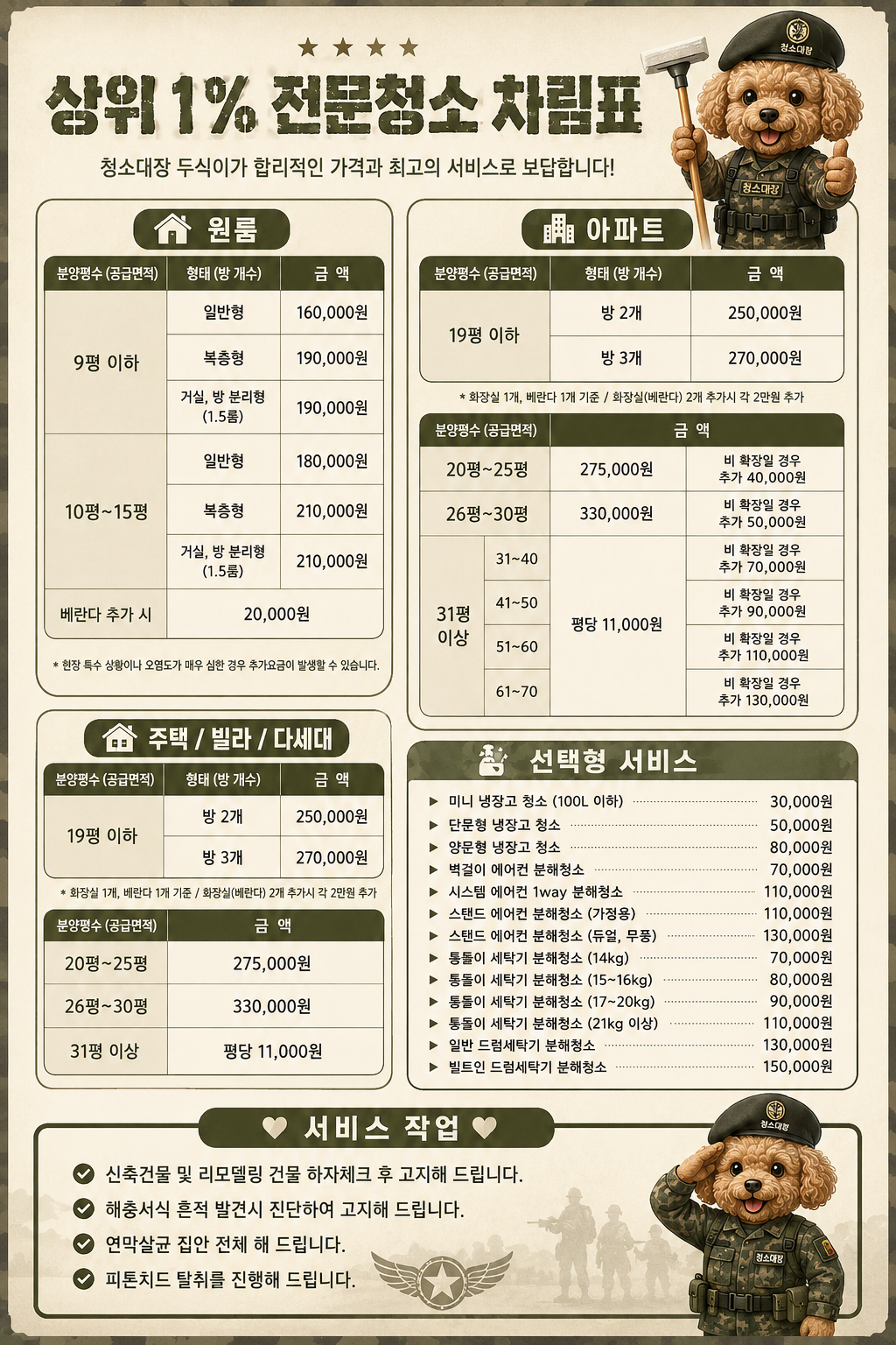 청소대장 두식이